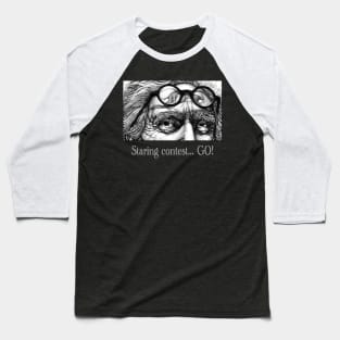 Staring Contest Baseball T-Shirt